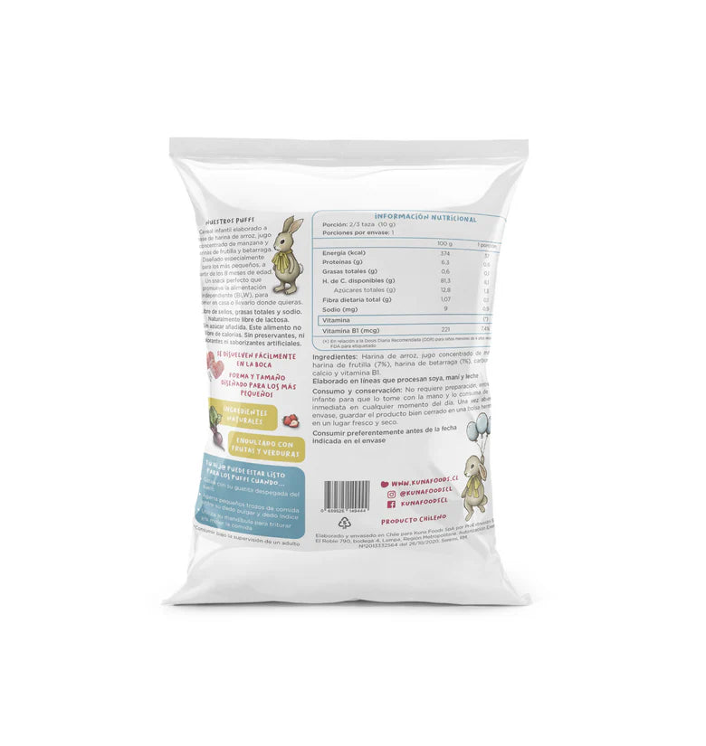 Puffs Kuna Foods (5 uds)