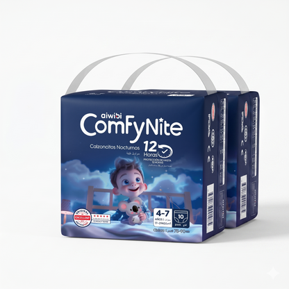 Calzoncitos Nocturnos Aiwibi ComfyNite (2 pqts)