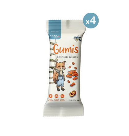 Gumis Kuna Foods - Caja 4 un (64g)