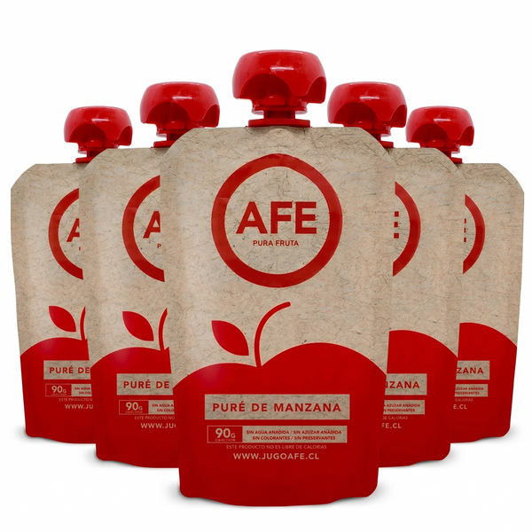 Puré de Manzana AFE - 90g (pack de 5)