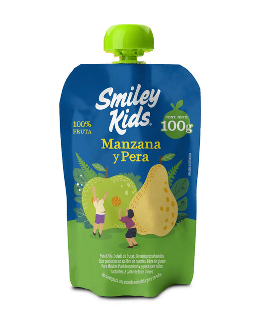 Compotas Convencional Smiley Kids (5 uds)