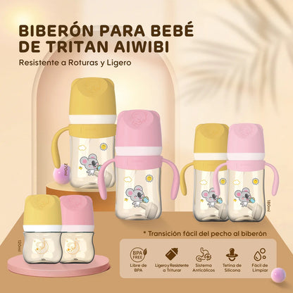 Mamadera Anticólicos Aiwibi Tritan 120ml