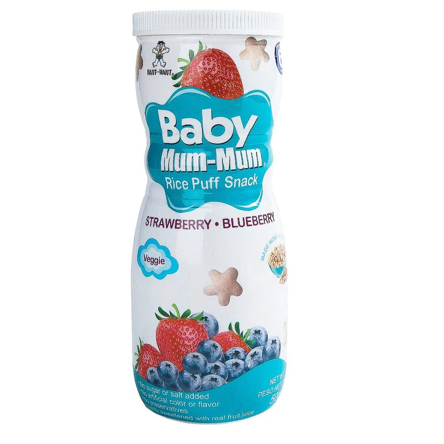 Baby Puff Eaty Frutilla & Arándano (Orgánico)