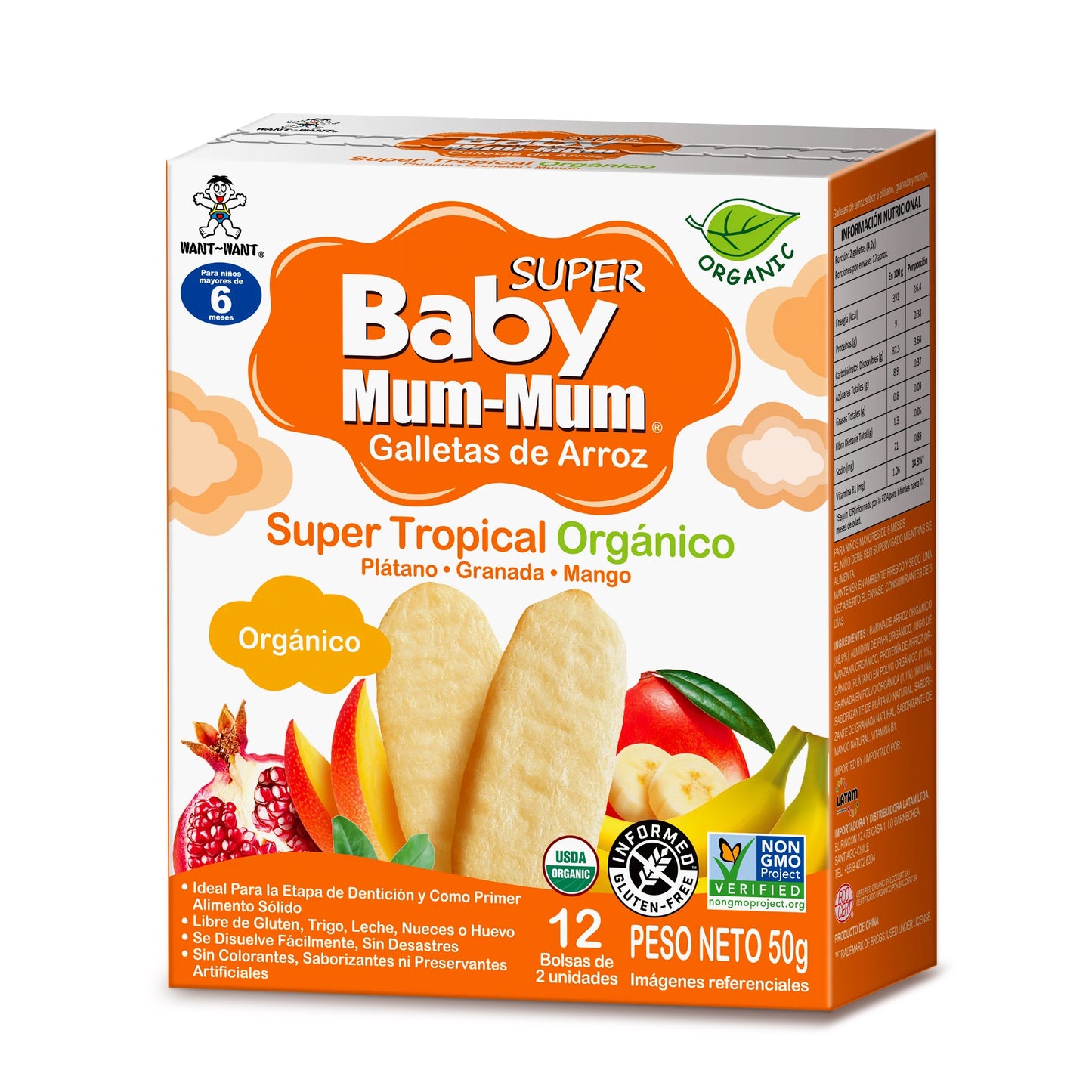 Cajas Baby Mum-Mum (Pack 2 cajas)