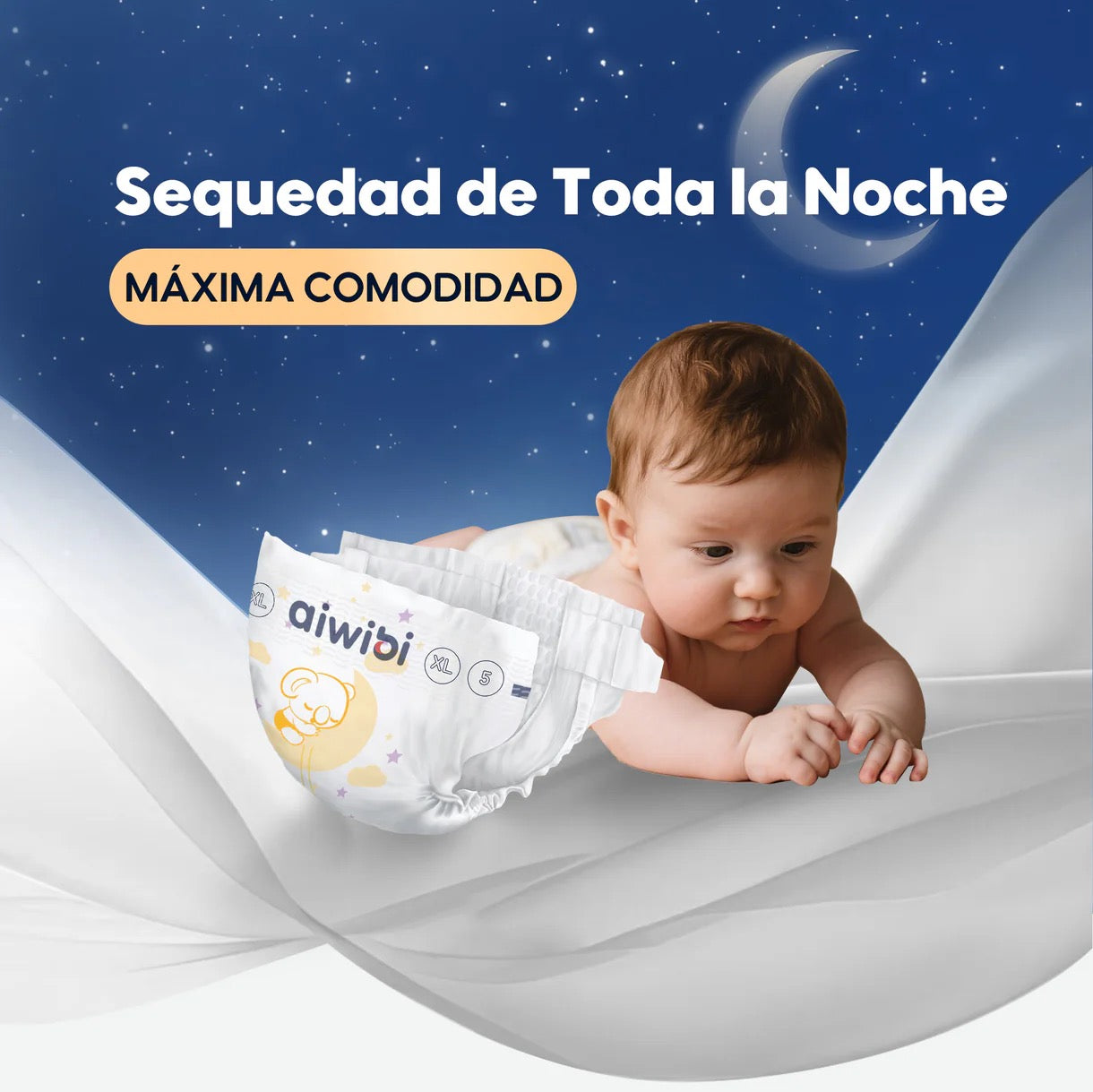 Pañales Aiwibi Máxima Comodidad | Pack Ahorro (2 o 6 uds)
