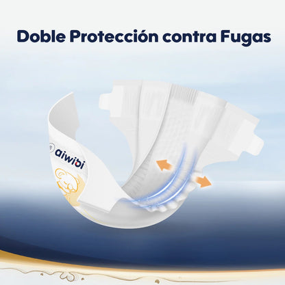 Pañales Aiwibi Máxima Comodidad | Pack Ahorro (2 o 6 uds)