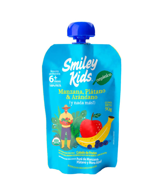 Compotas Orgánicas Smiley Kids (5 uds)