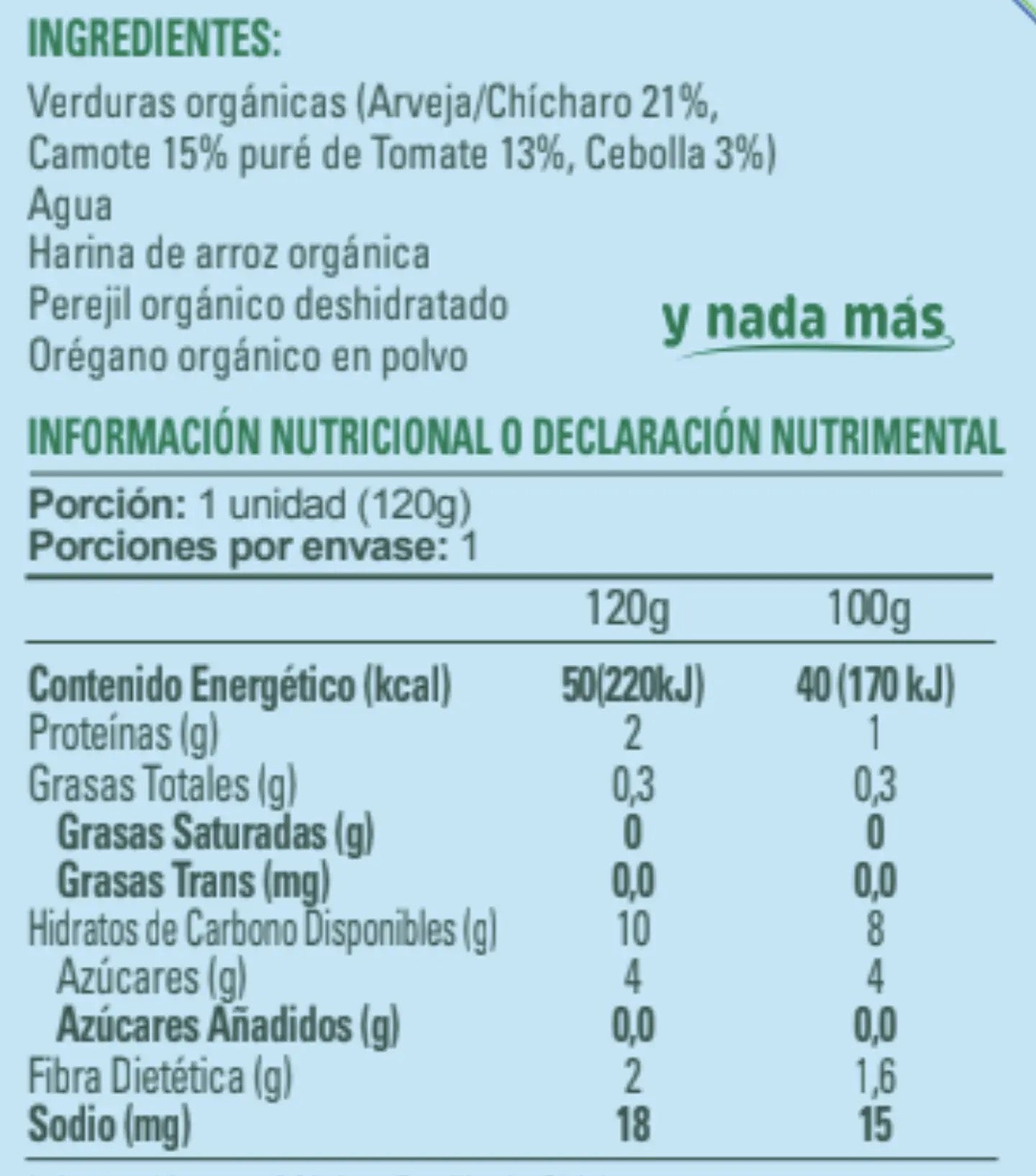 Comidas Verduras Smiley Kids (3 uds)
