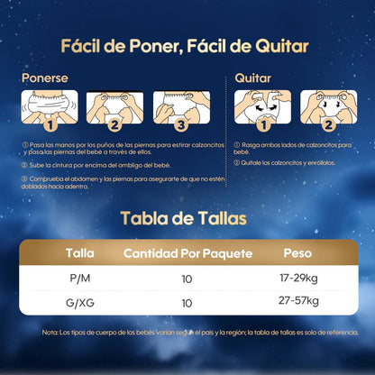 Calzoncitos Nocturnos Aiwibi ComfyNite (2 pqts)