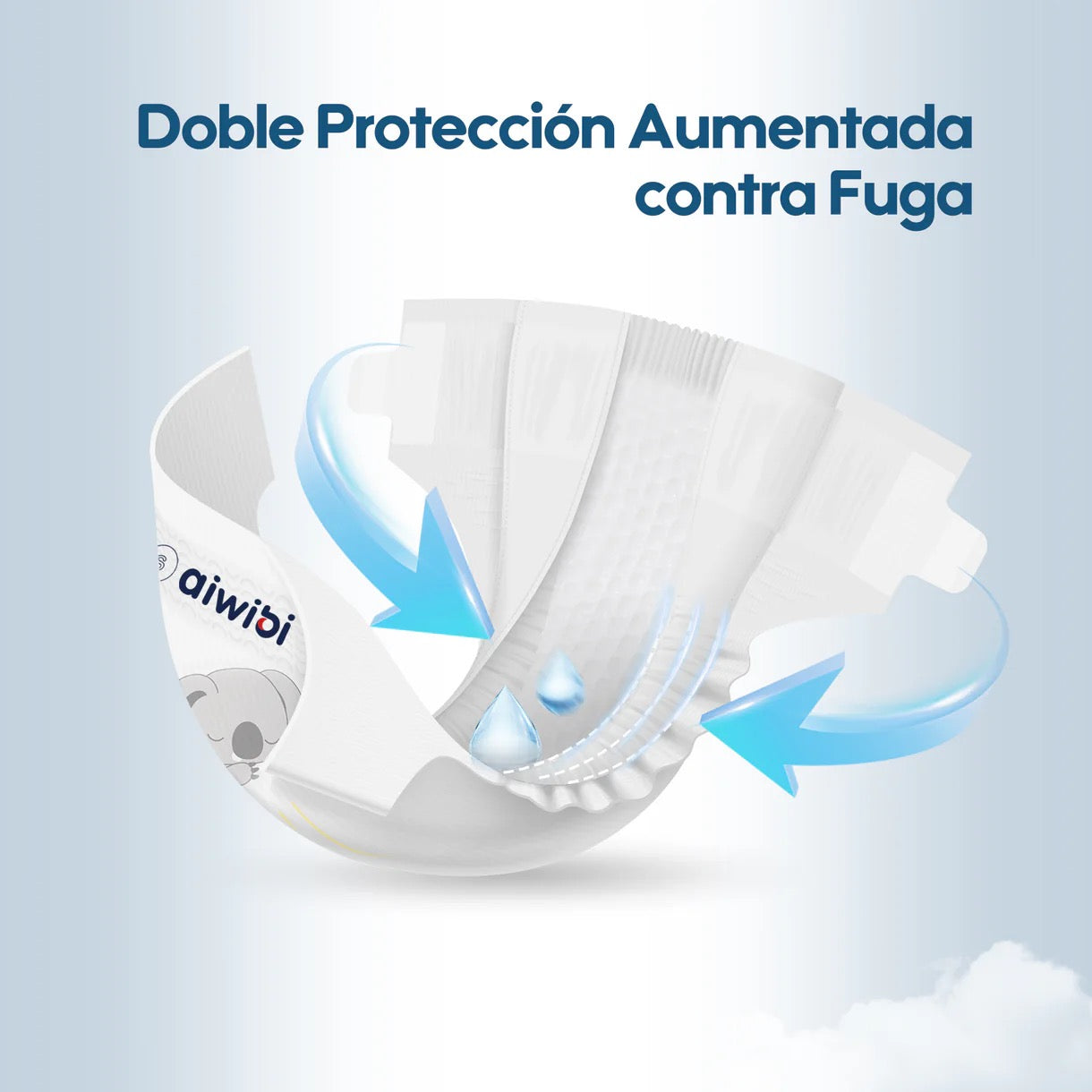 Pañales Premium Aiwibi Ultra Suaves | Pack Ahorro Inteligente (2 o 6 uds)