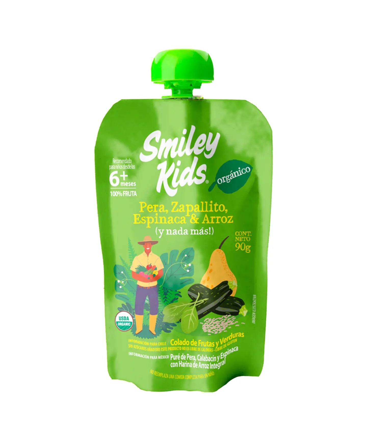 Compotas Orgánicas Smiley Kids (5 uds)