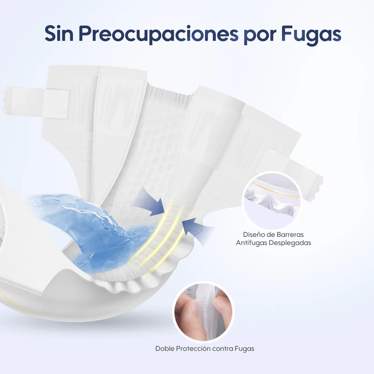 Pañales Aiwibi Prematuros (<3kg) - Pack 2 paquetes