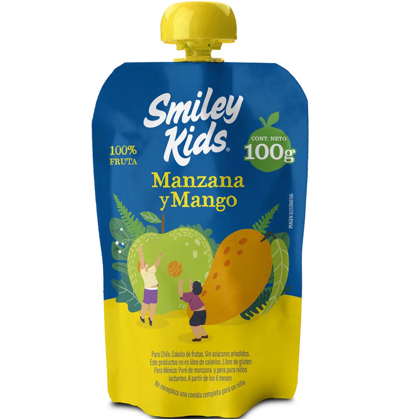 Compotas Convencional Smiley Kids (5 uds)