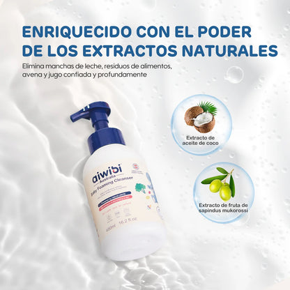 Limpiador de Mamaderas, Frutas y Verduras Aiwibi (480ml)