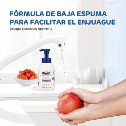 Limpiador de Mamaderas, Frutas y Verduras Aiwibi (480ml)