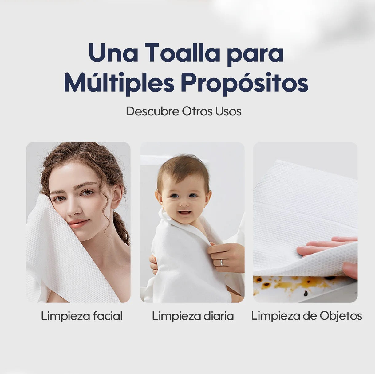Toallas Comprimidas Portátiles Aiwibi (10 uds)