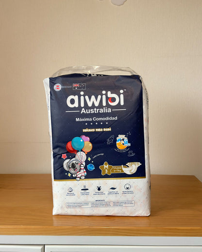 Paquete de Pañales Aiwibi Máxima Comodidad