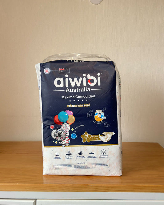 Paquete de Pañales Aiwibi Máxima Comodidad