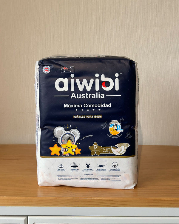 Paquete de Pañales Aiwibi Máxima Comodidad