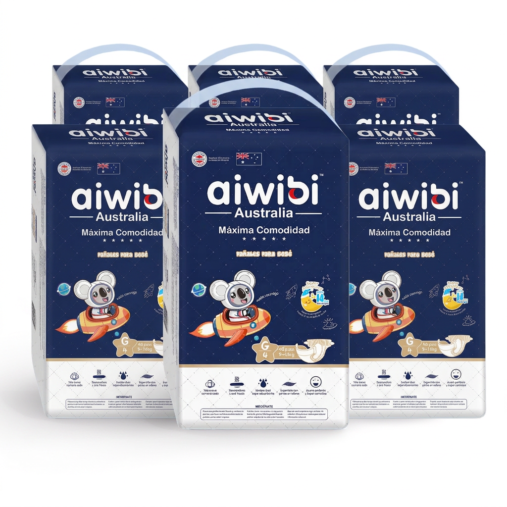 Pañales Aiwibi Máxima Comodidad | Pack Ahorro (2 o 6 uds)