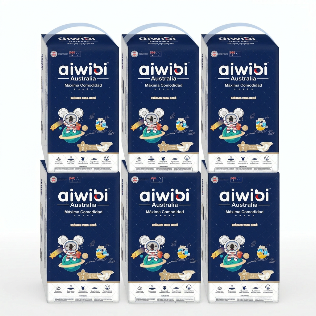Pañales Aiwibi Máxima Comodidad | Pack Ahorro (2 o 6 uds)