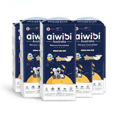Pañales Aiwibi Máxima Comodidad | Pack Ahorro (2 o 6 uds)