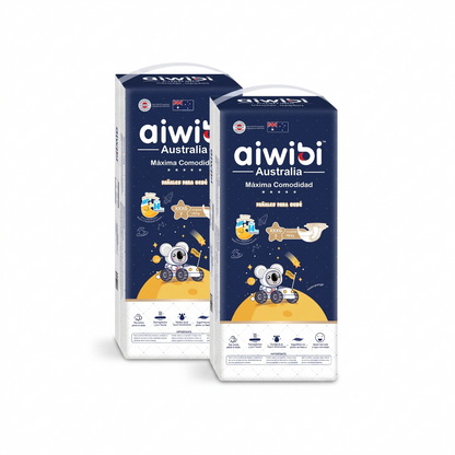 Pañales Aiwibi Máxima Comodidad | Pack Ahorro (2 o 6 uds)