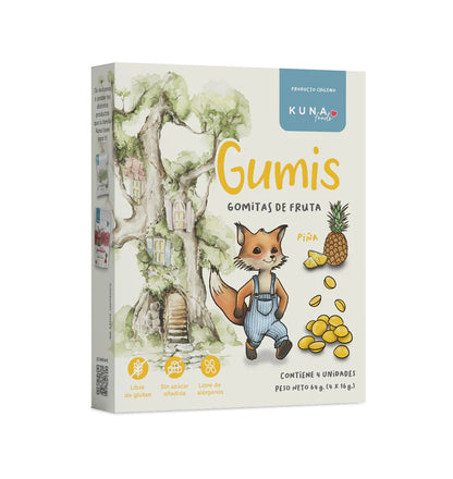Gumis Kuna Foods - Caja 4 un (64g)