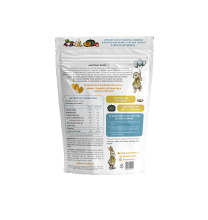 Puffs Plátano Zapallo Kuna Foods - Formato Familiar (50g)