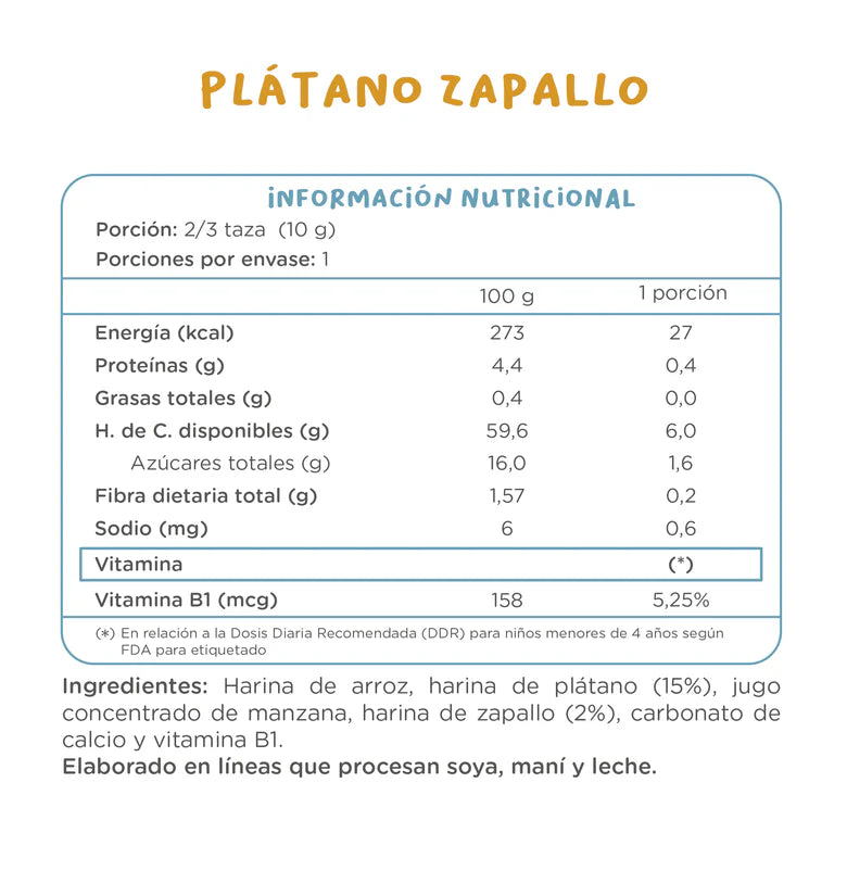 Puffs Plátano Zapallo Kuna Foods - Formato Familiar (50g)