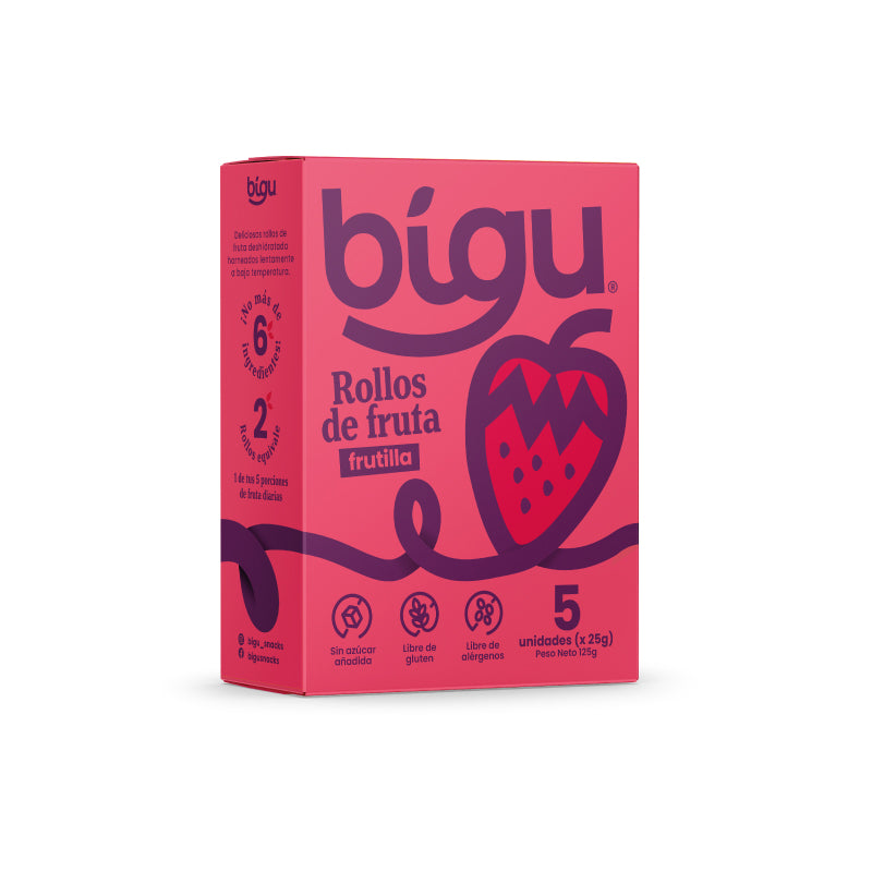 Rollitos de Fruta Bigu (5 uds)