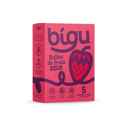 Rollitos de Fruta Bigu (5 uds)