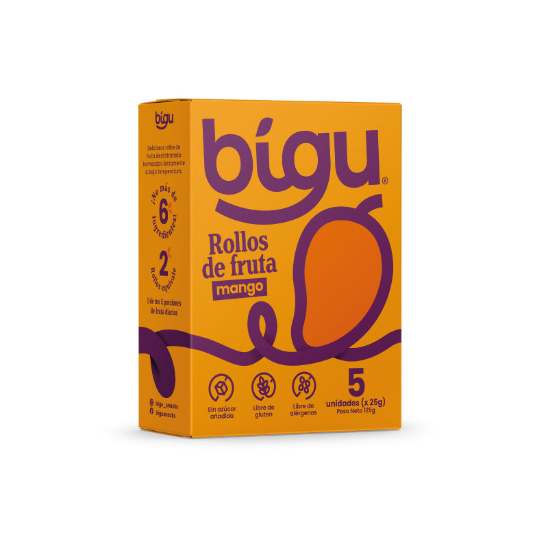 Rollitos de Fruta Bigu (5 uds)