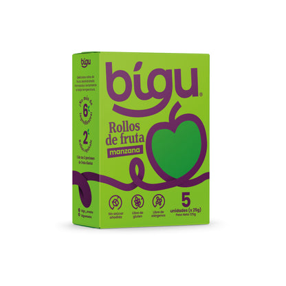 Rollitos de Fruta Bigu (5 uds)