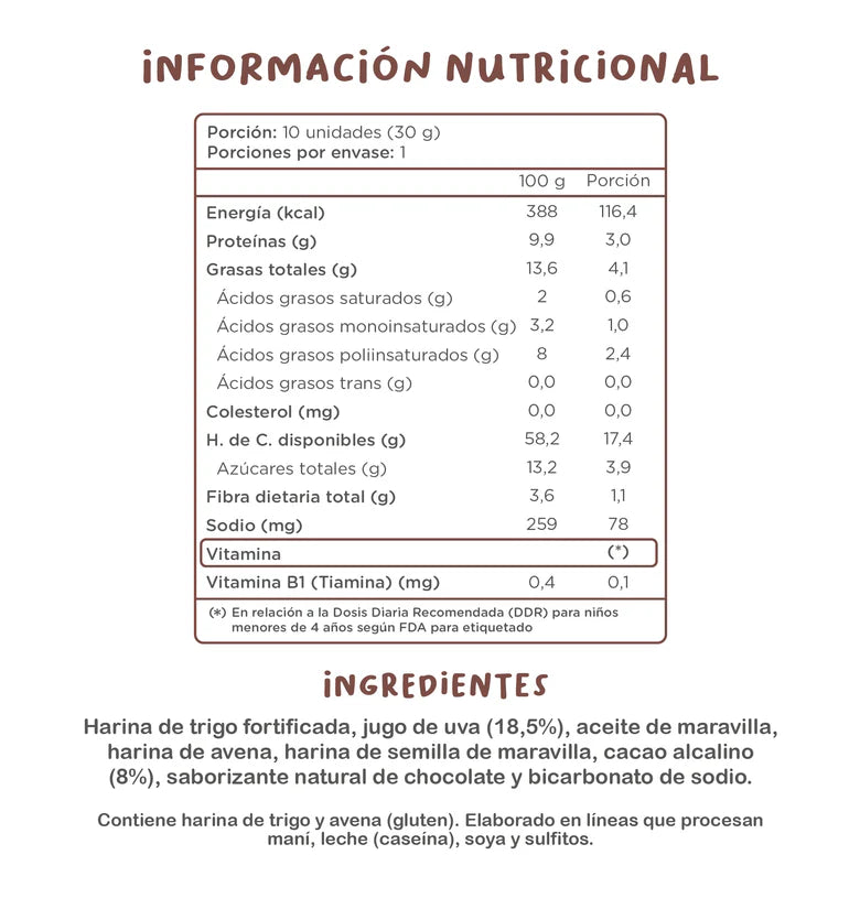 Galletas Cookids (4 uds)