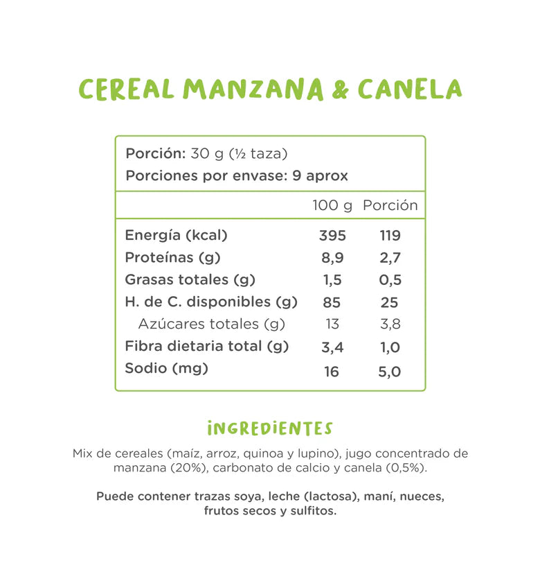 Cereal Infantil Kuna Sin Azúcar Añadida | 100% Natural 280g
