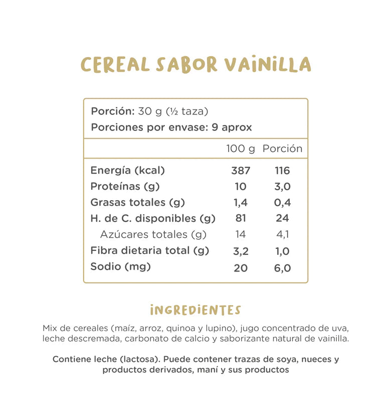 Cereal Infantil Kuna Sin Azúcar Añadida | 100% Natural 280g