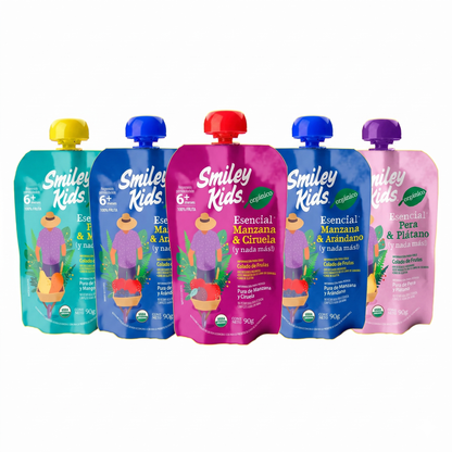 Purés Esencial Smiley Kids (5 uds)