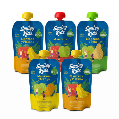 Compotas Convencional Smiley Kids (5 uds)